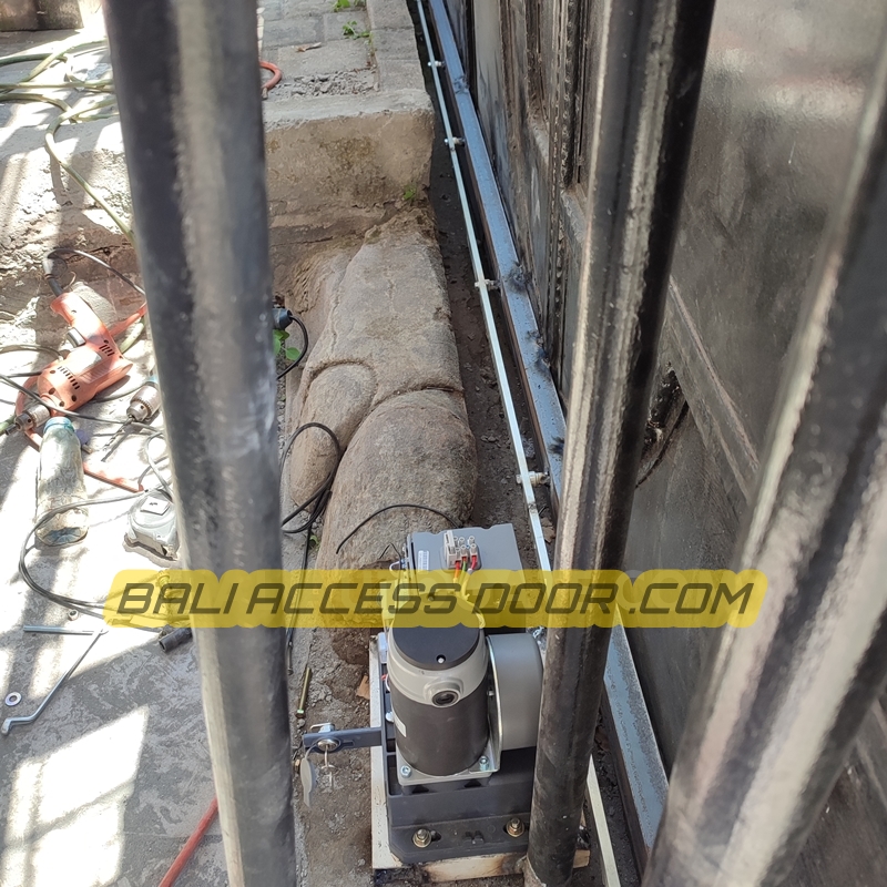 jasa pemasangan Mesin Otomatis Pintu Sliding di bali